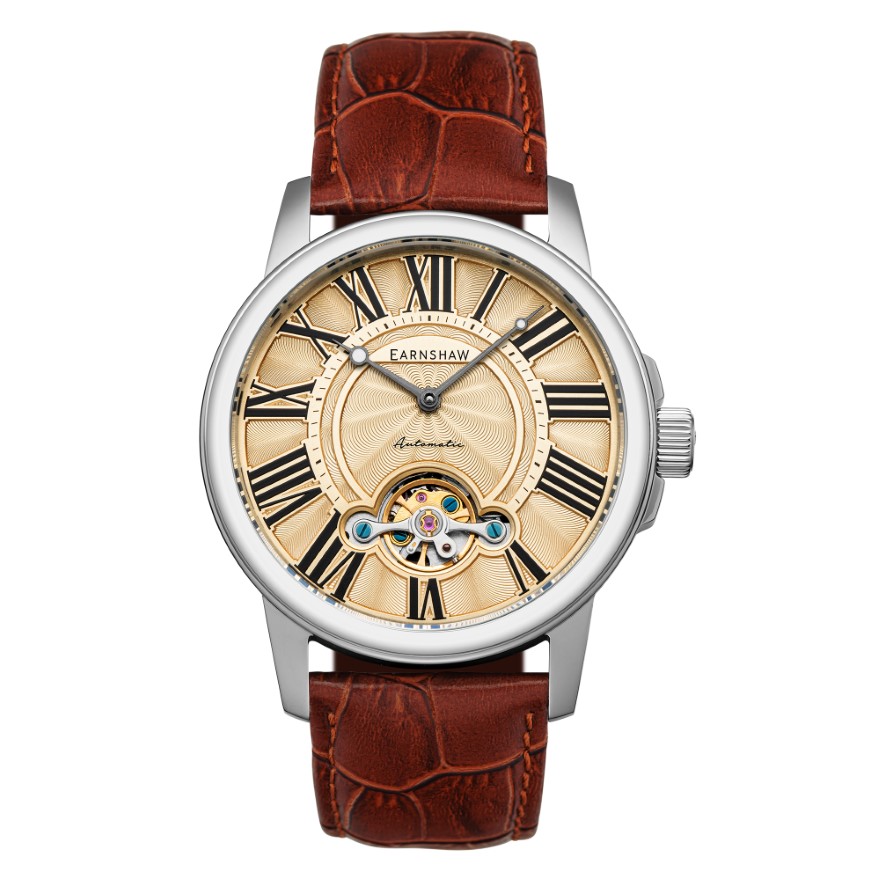 Thomas Earnshaw 42mm Men's Automatic Watch CITY OF LONDON ES-8196-05 - Click Image to Close